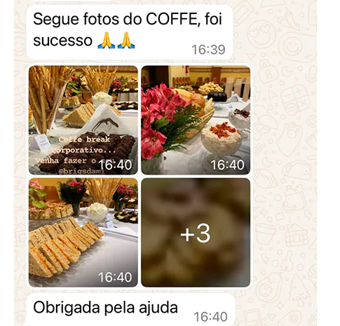 Depoimento de aluno do Curso Coffee Break Lucrativo
