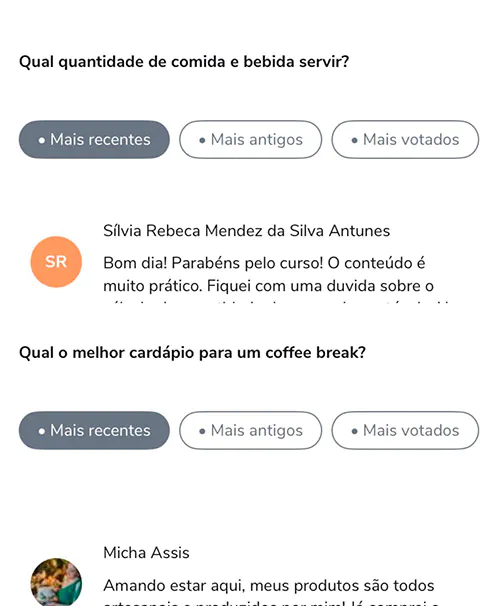 Depoimento de aluno do Curso Coffee Break Lucrativo